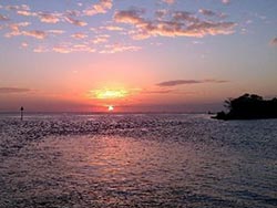 Sunset over the Gulf of Mexico